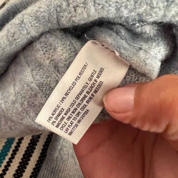 Future Collective Reese Blutstein Cropped Scoop Neck Sweater L - Picture 2 of 7